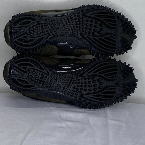 Puma Women’s Mostro Green Camo Sneakers – Size 8.5 – Hook & Loop – Spikes - Picture 5 of 5